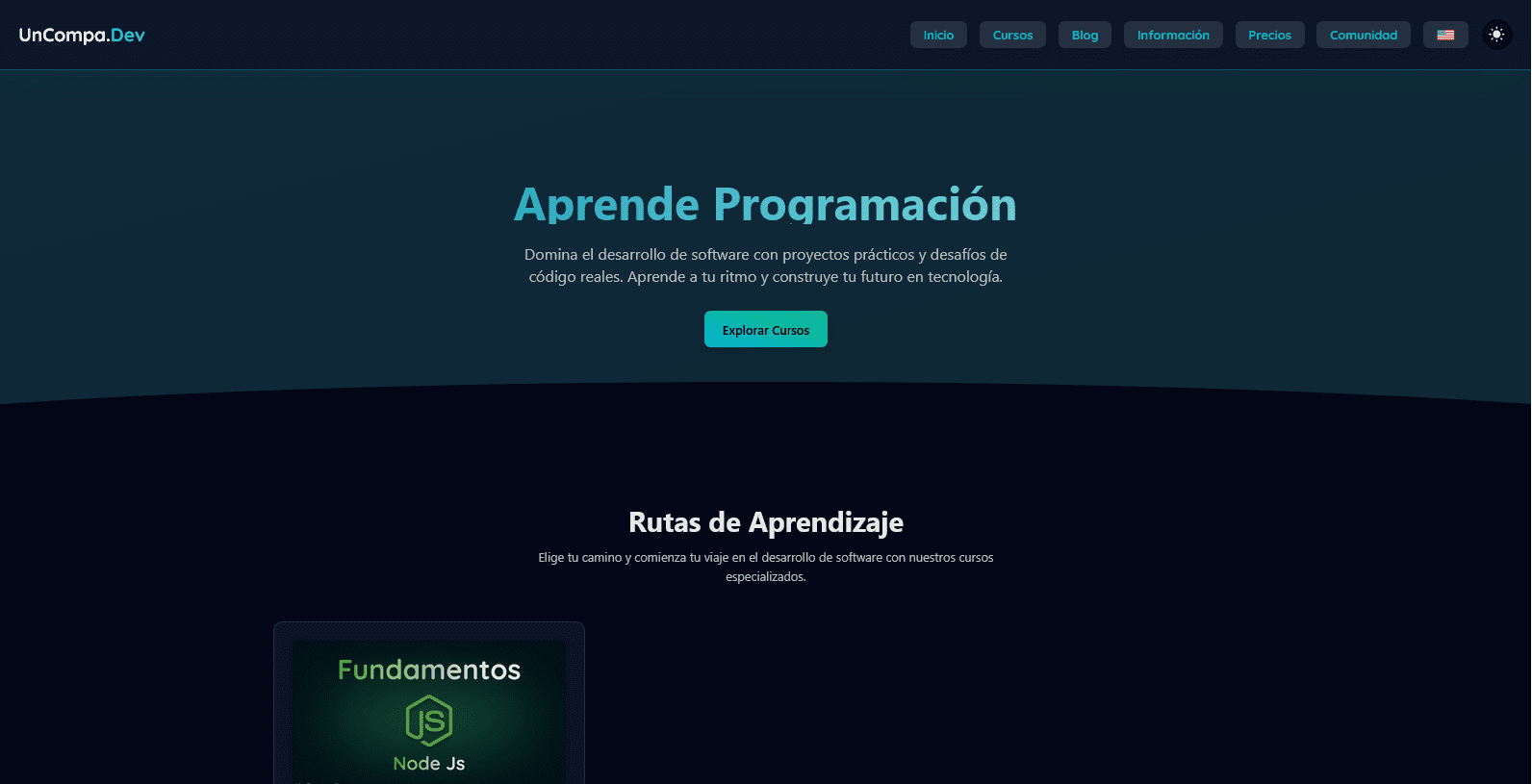 Captura de pantalla 2 del proyecto UnCompaDev